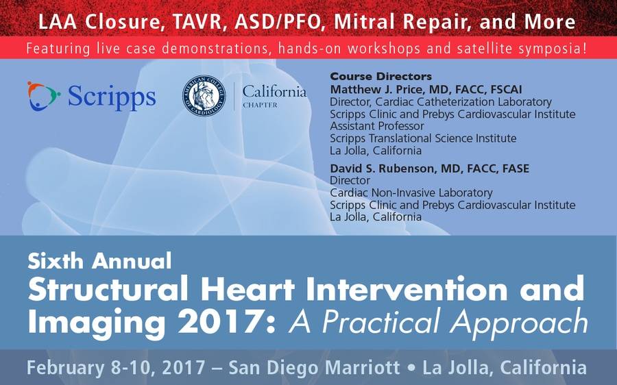 Structural Heart Intervention CME Conference Scripps Health