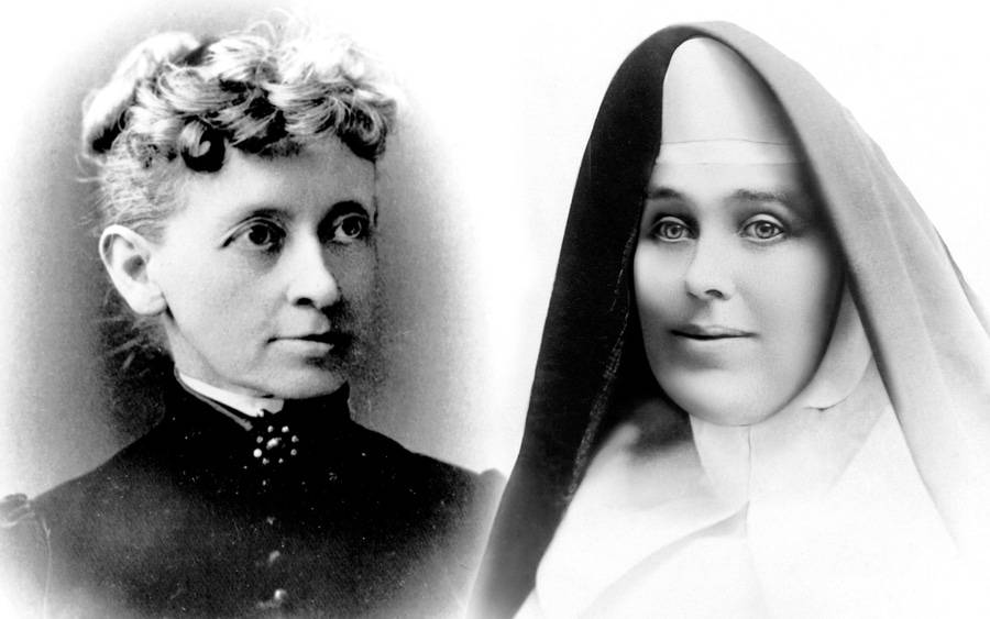 Scripps founders Ellen Browning Scripps and Mother Mary Michael Cummings