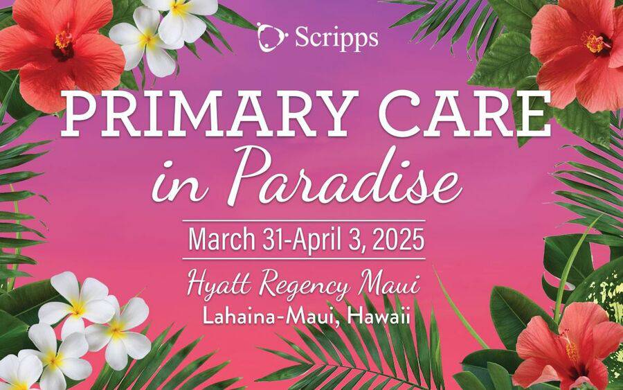 Hibiscus image - Primary Care in Paradise CME meeting - March 2025