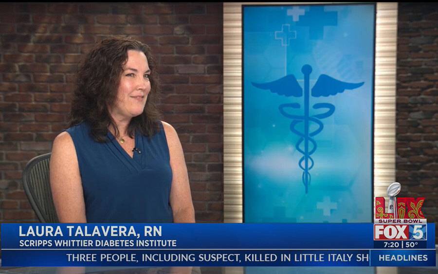 Clinical Programs Director Laura Talavera, RN, interview for FOX 5 News.