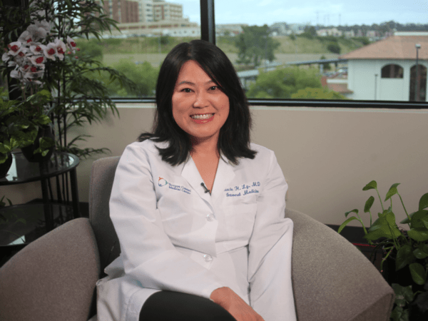 Stacie Ly, MD, is an internal medicine physician at Scripps Coastal Medical Center Carlsbad and is featured in Susan Taylor's San Diego Health video.