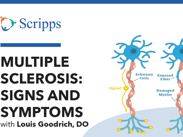 Thumbnail for video featuring Dr. Goodrich discussing multiple sclerosis.